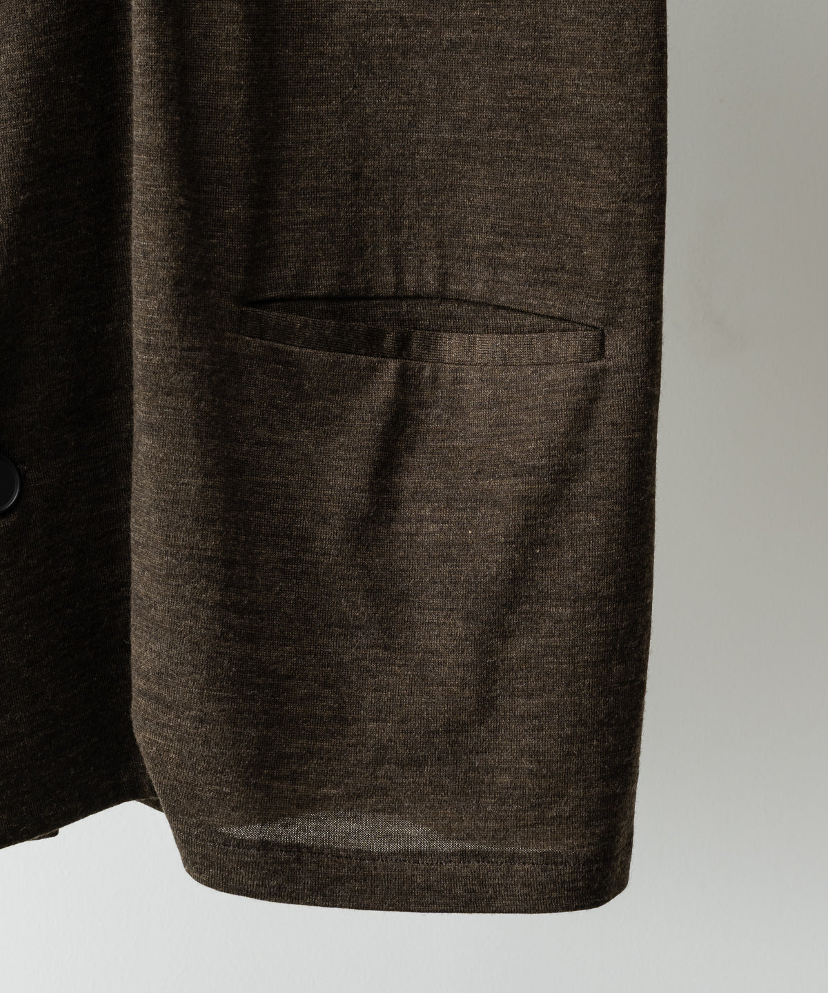 Wool Jersey JKT - Blanc YM