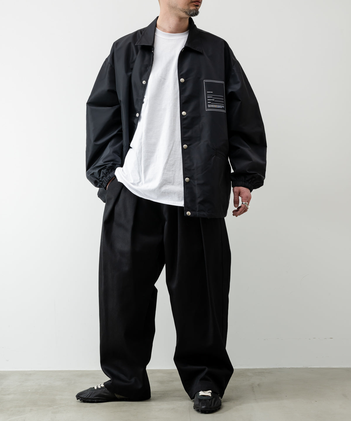 UNLINED COACH JACKET