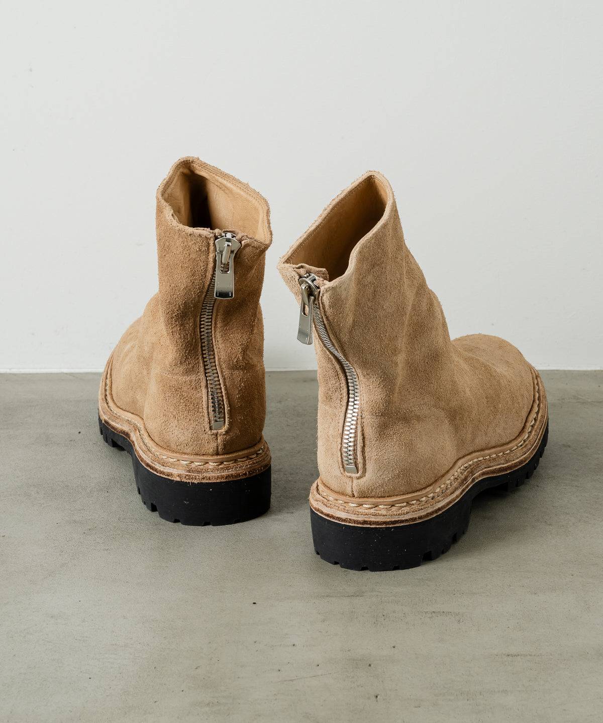 796V HORSE REVERSE, BACK ZIP BOOT