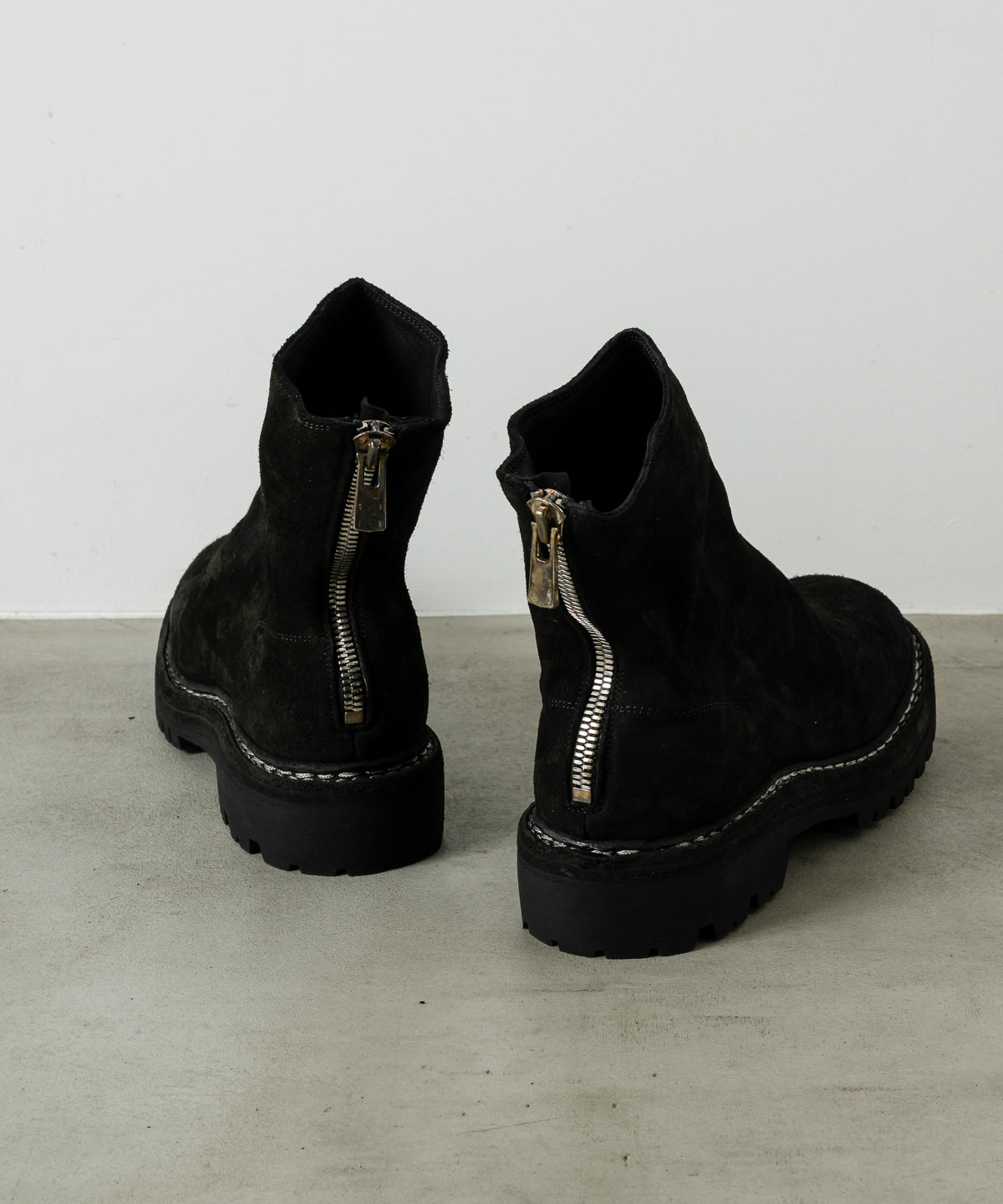 796V HORSE REVERSE, BACK ZIP BOOT