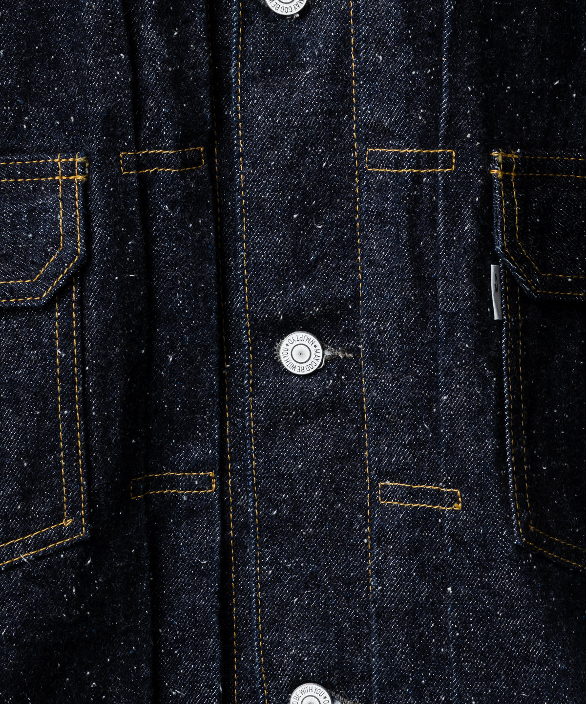 #006 LV 2ND T-BACK JACKET ONE-WASHED