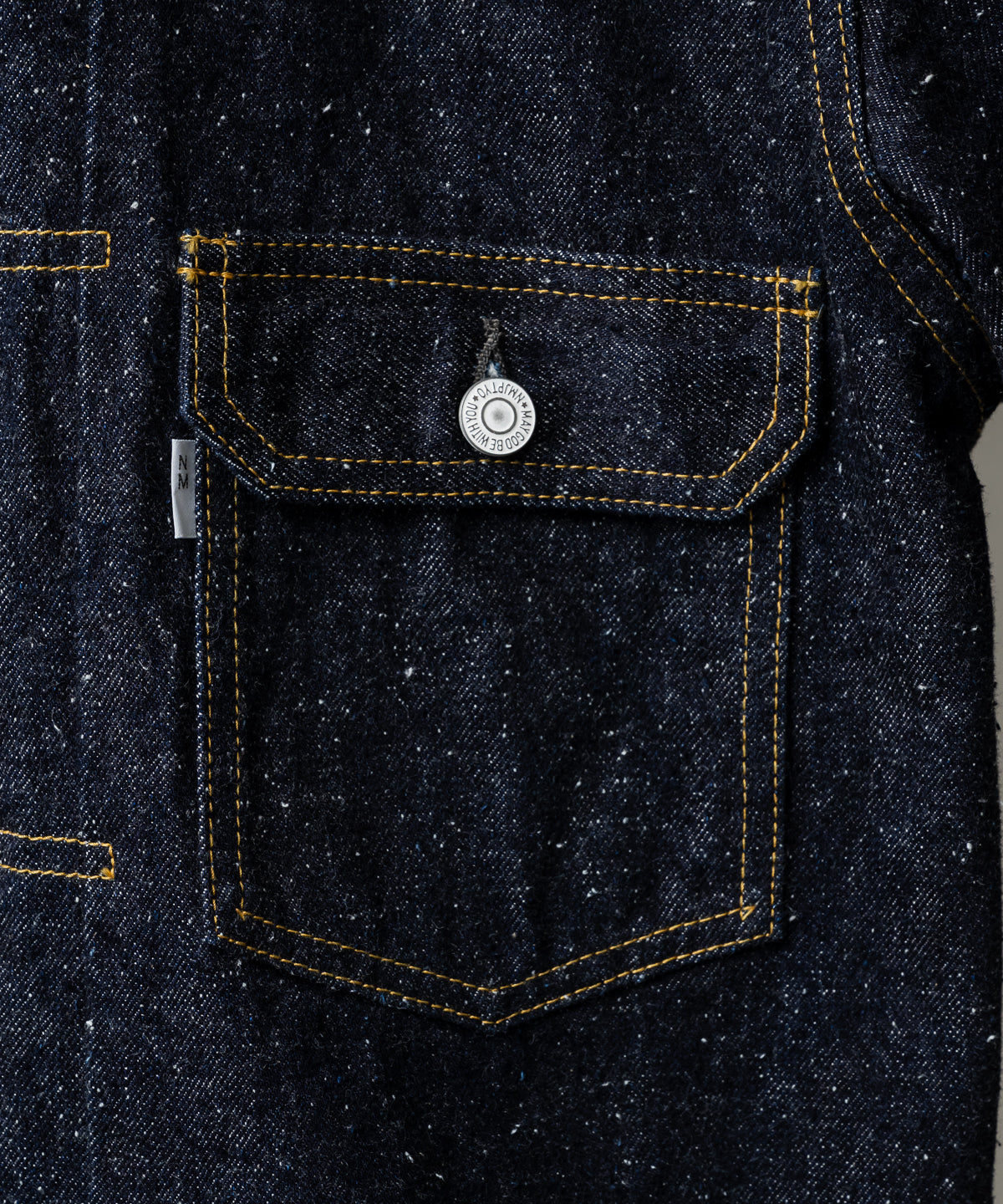 #006 LV 2ND T-BACK JACKET ONE-WASHED