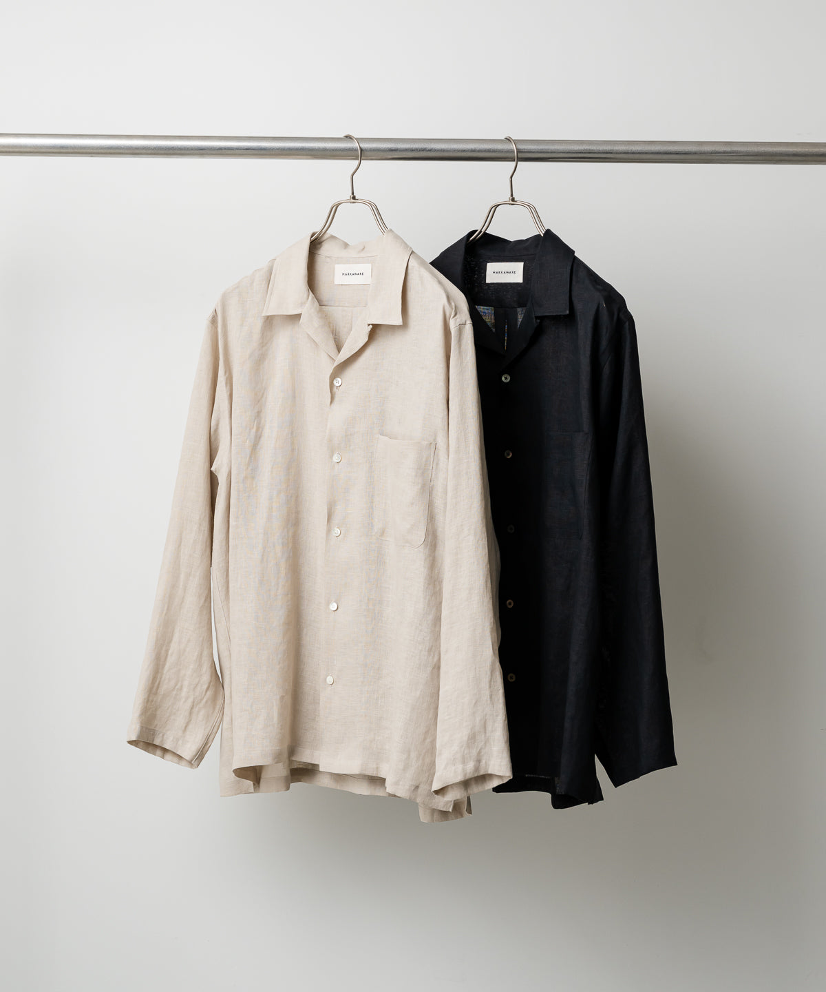 COMFORT FIT OPEN COLLAR SHIRT