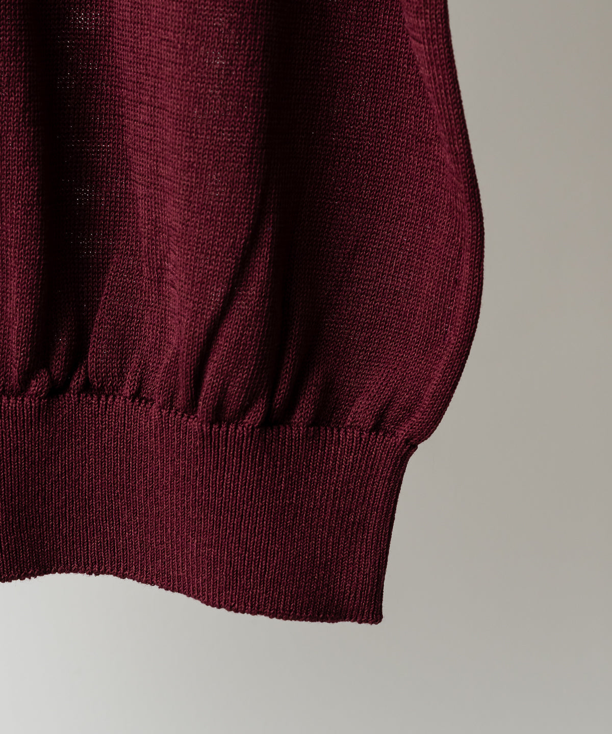 Wide knit T-Shirt