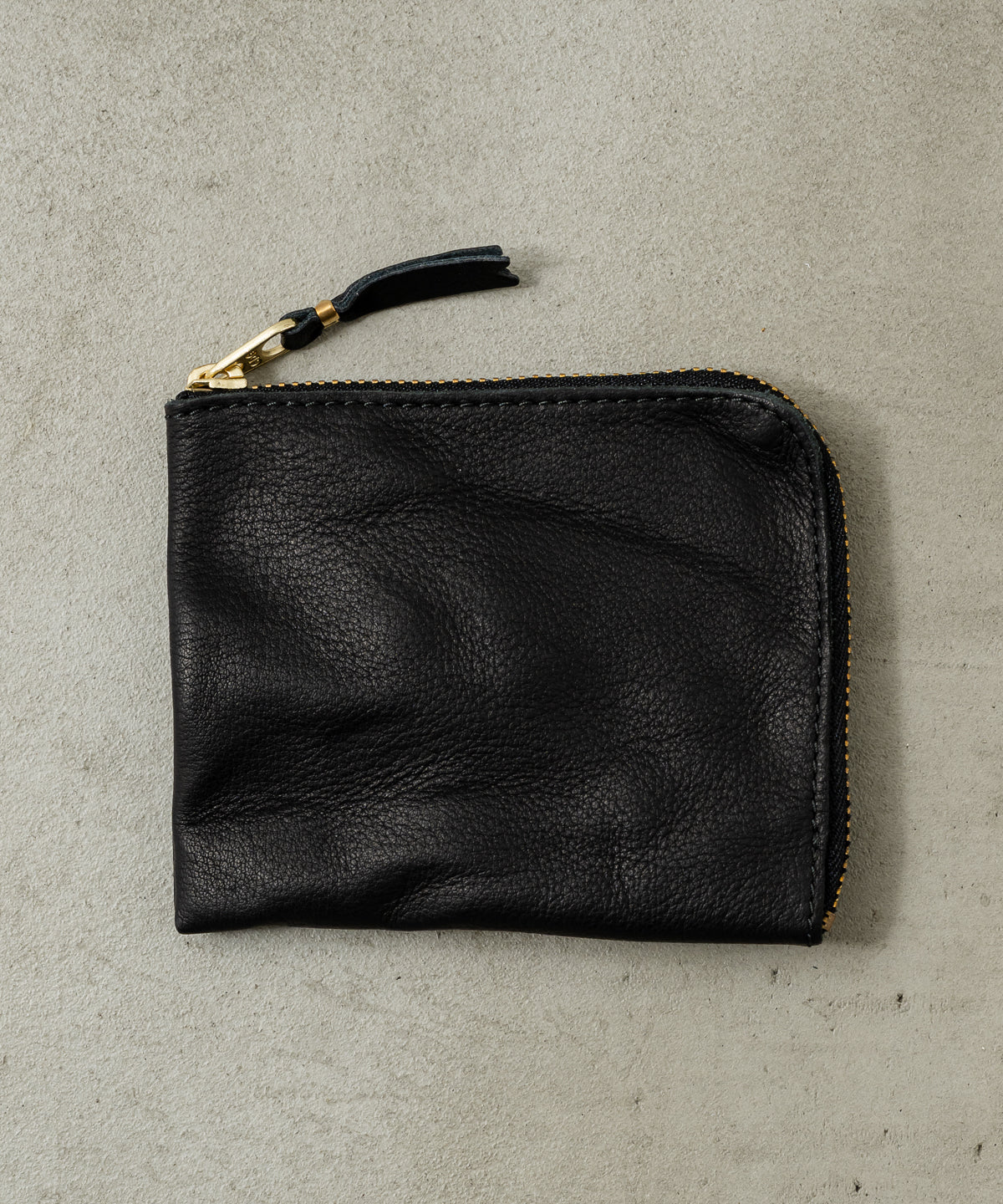 WASHED L ZIP WALLET