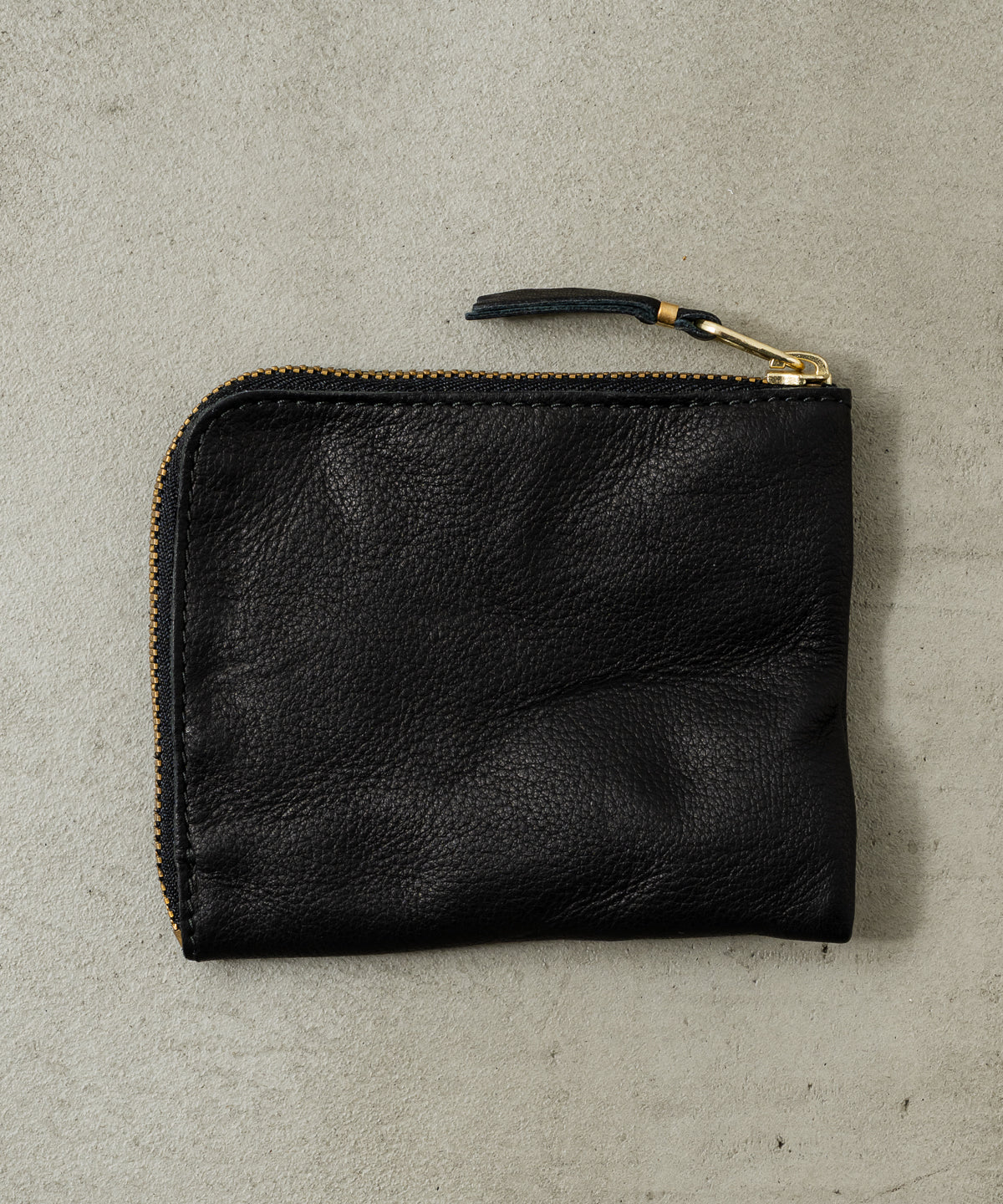 WASHED L ZIP WALLET