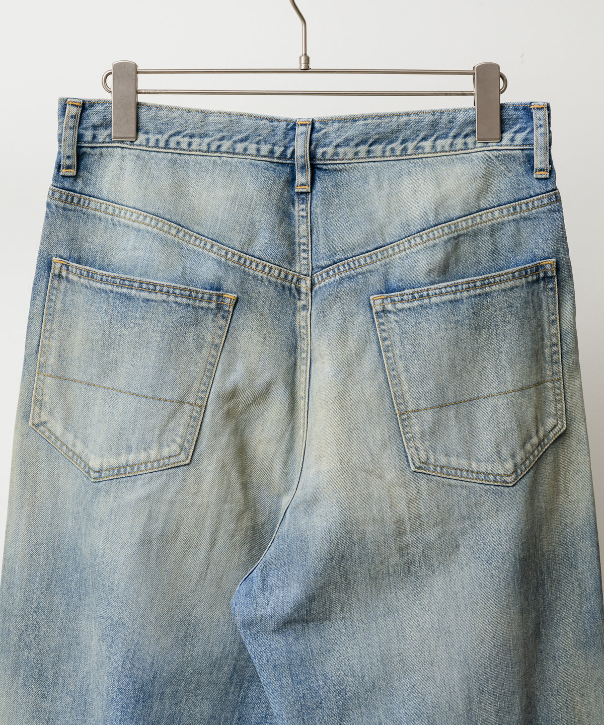 #08 MIDDLE STRAIGHT 5P DENIM PANTS