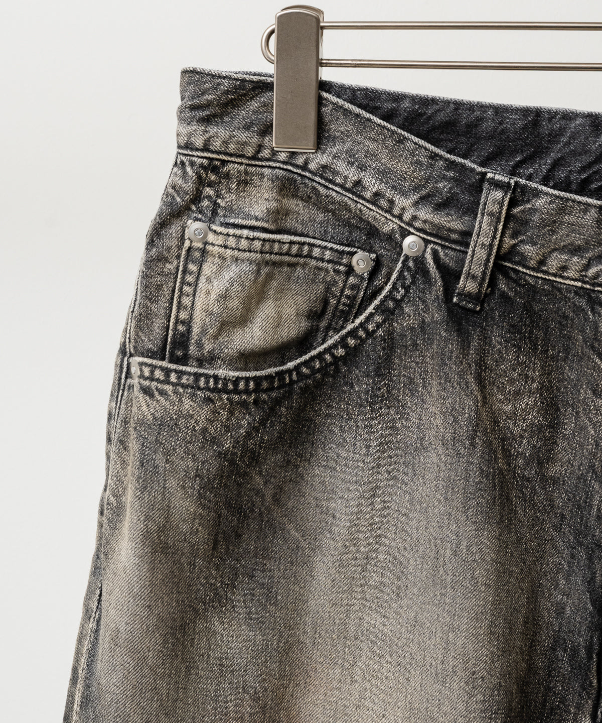 #08 MIDDLE STRAIGHT 5P DENIM PANTS