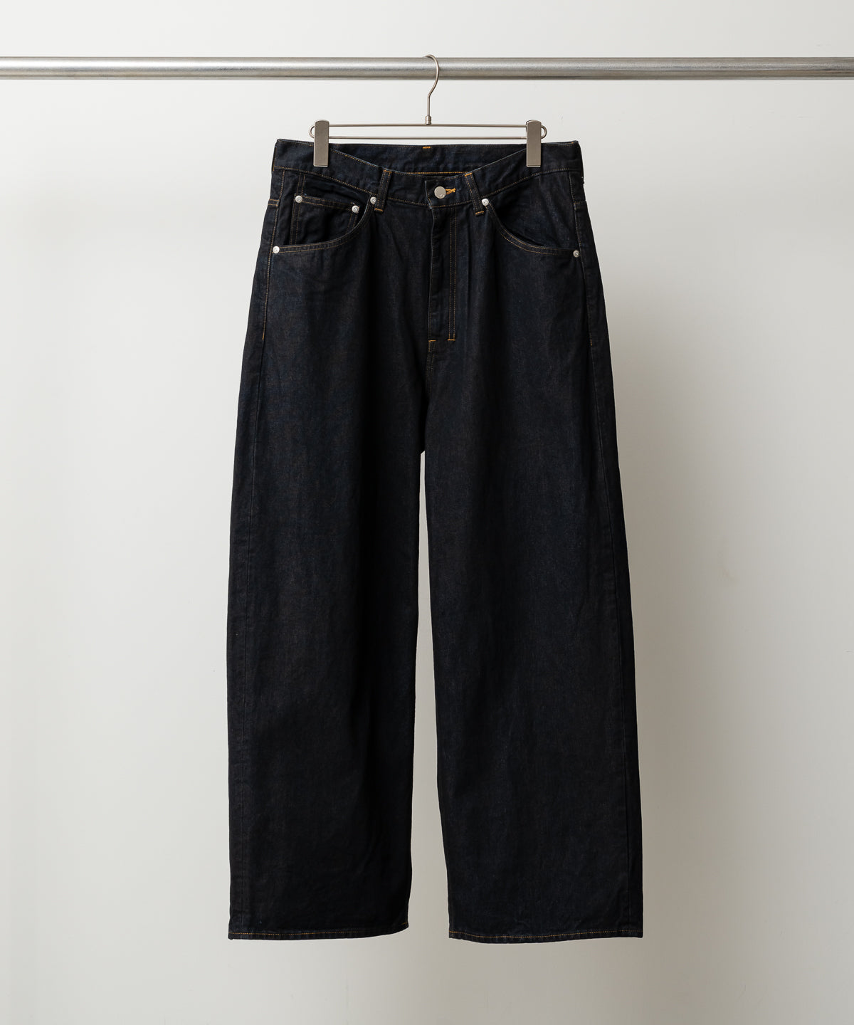 STRAIGHT WIDE DENIM PANTS OW
