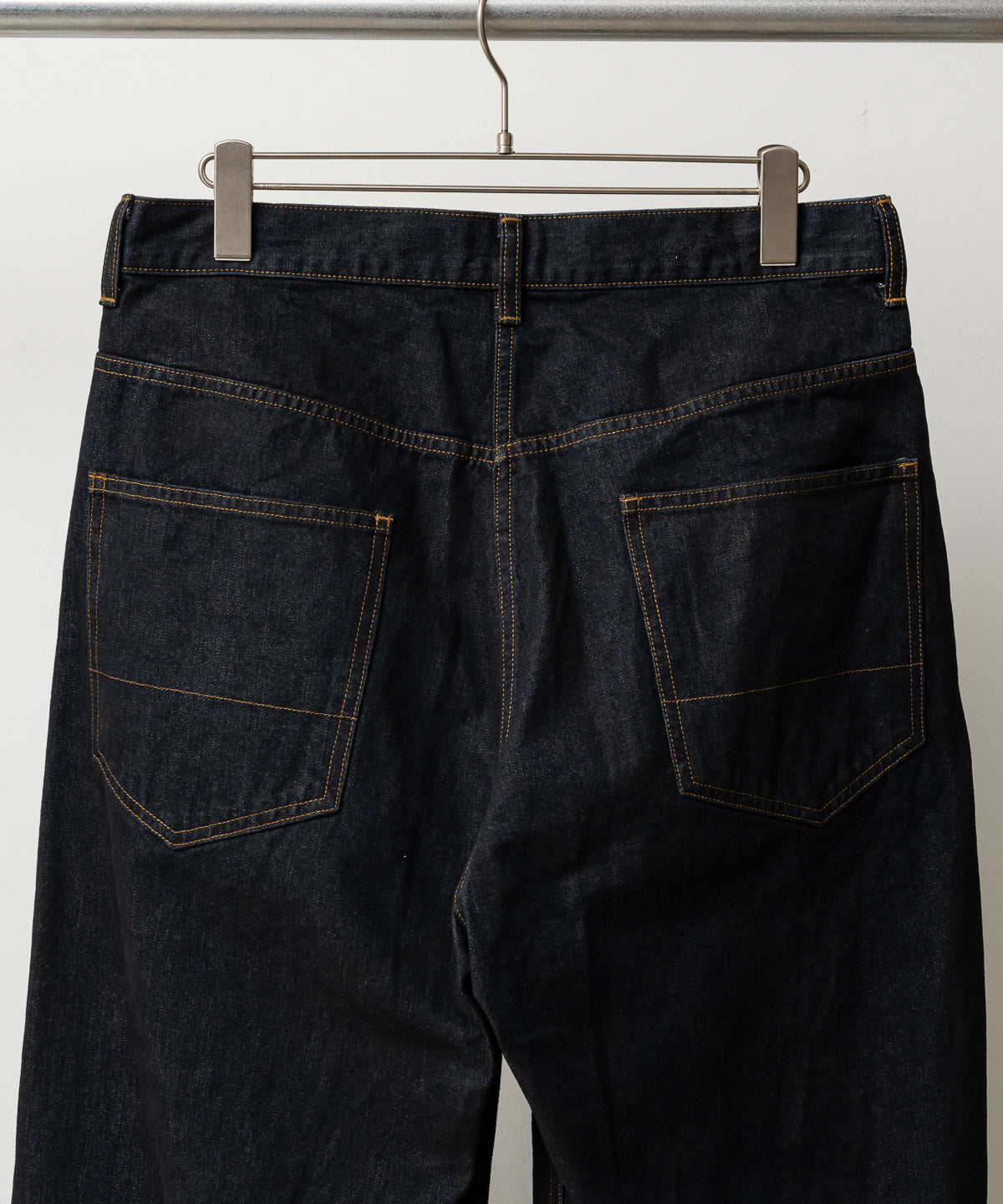 STRAIGHT WIDE DENIM PANTS OW