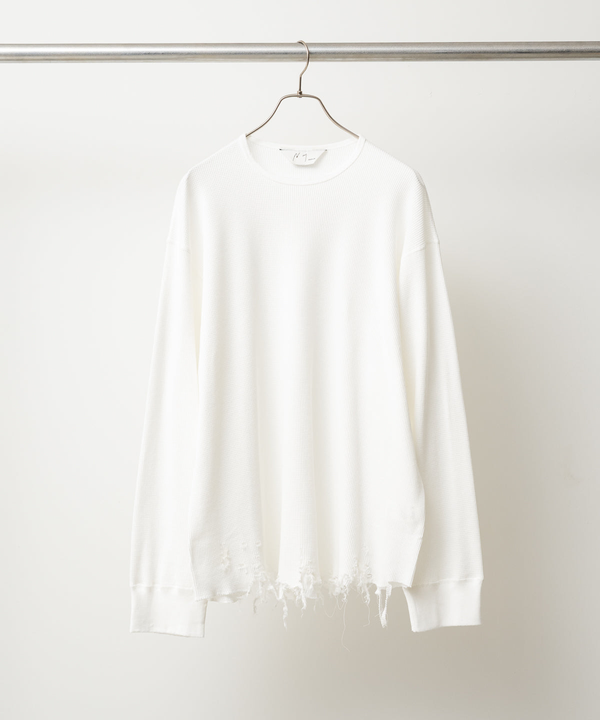 DAMAGE WAFFLE CREW LS