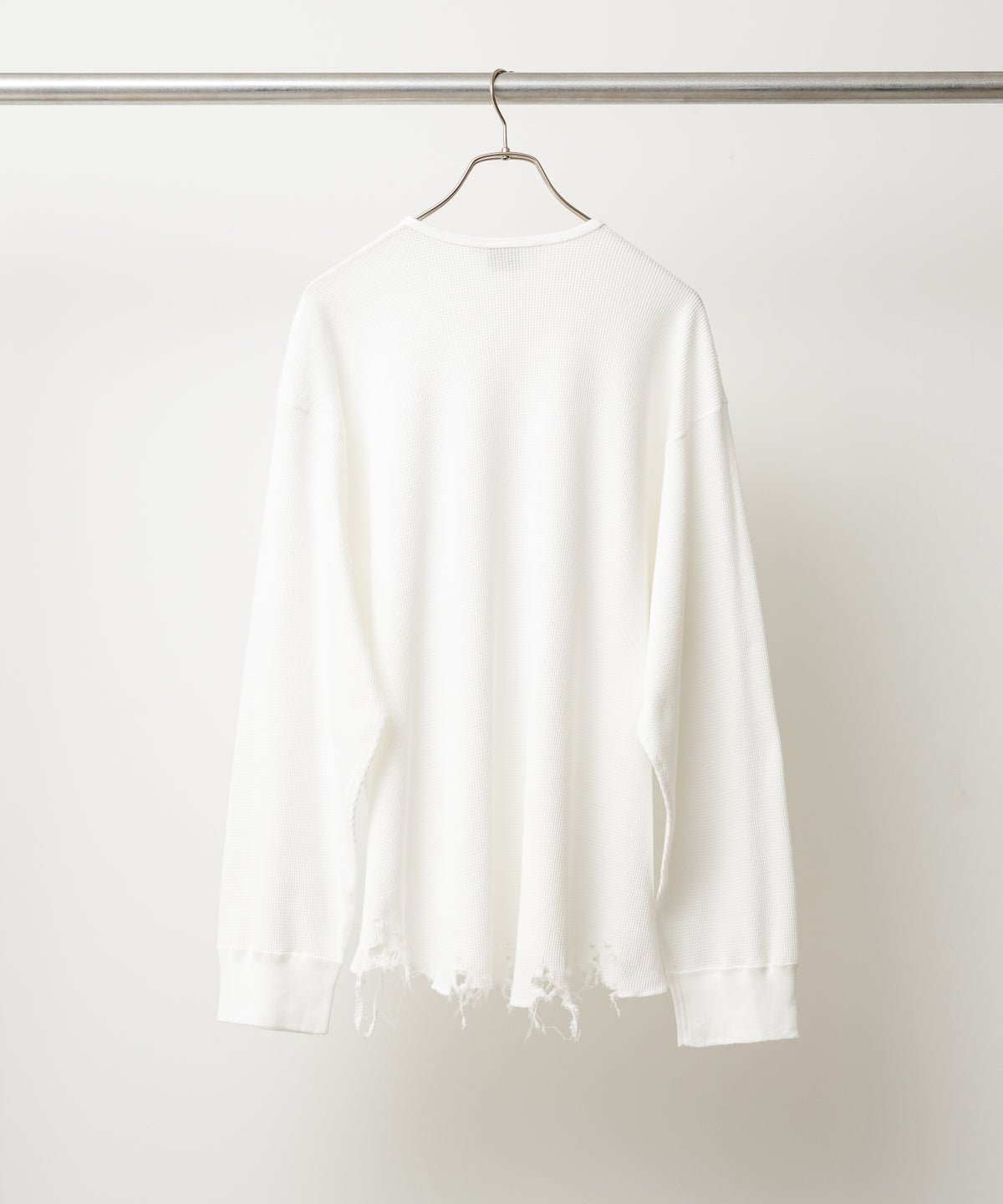 DAMAGE WAFFLE CREW LS