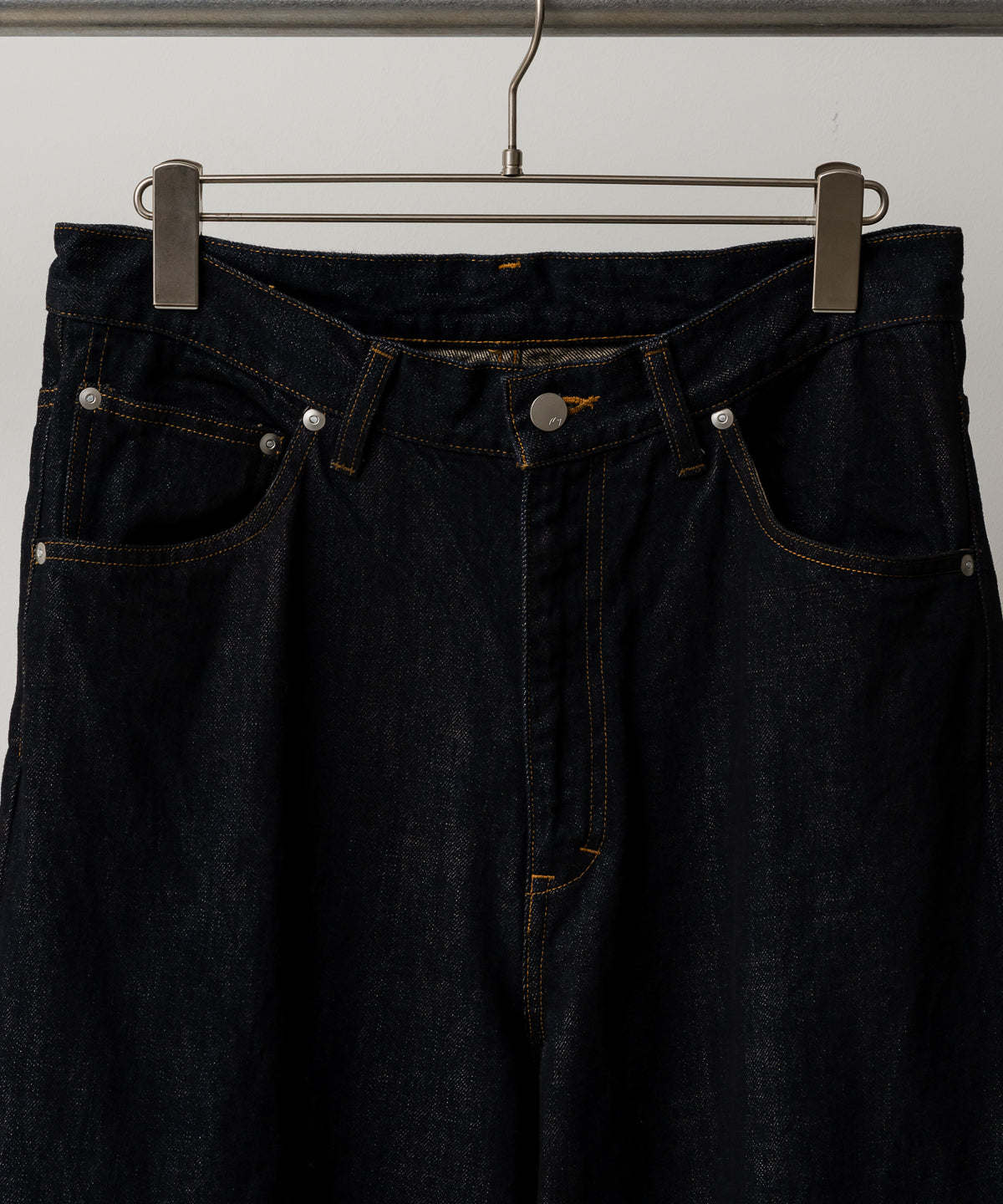 #08 SELVEDGE MIDDLE STRAIGHT 5P DENIM PANTS OW