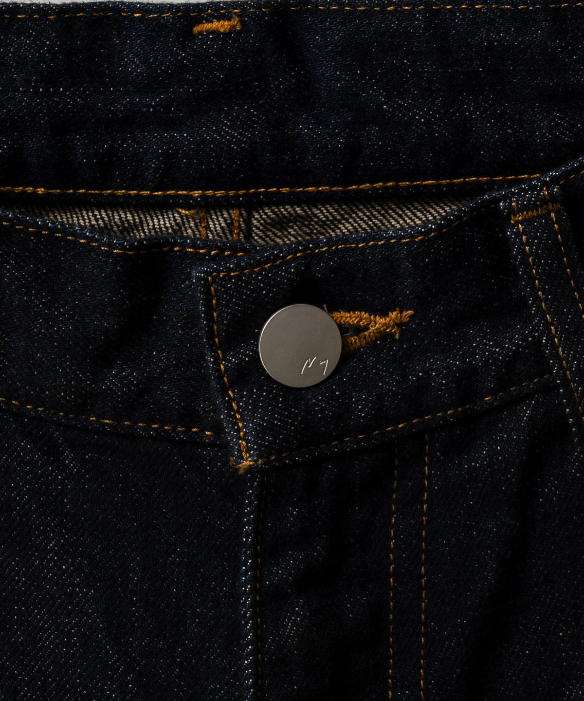#08 SELVEDGE MIDDLE STRAIGHT 5P DENIM PANTS OW