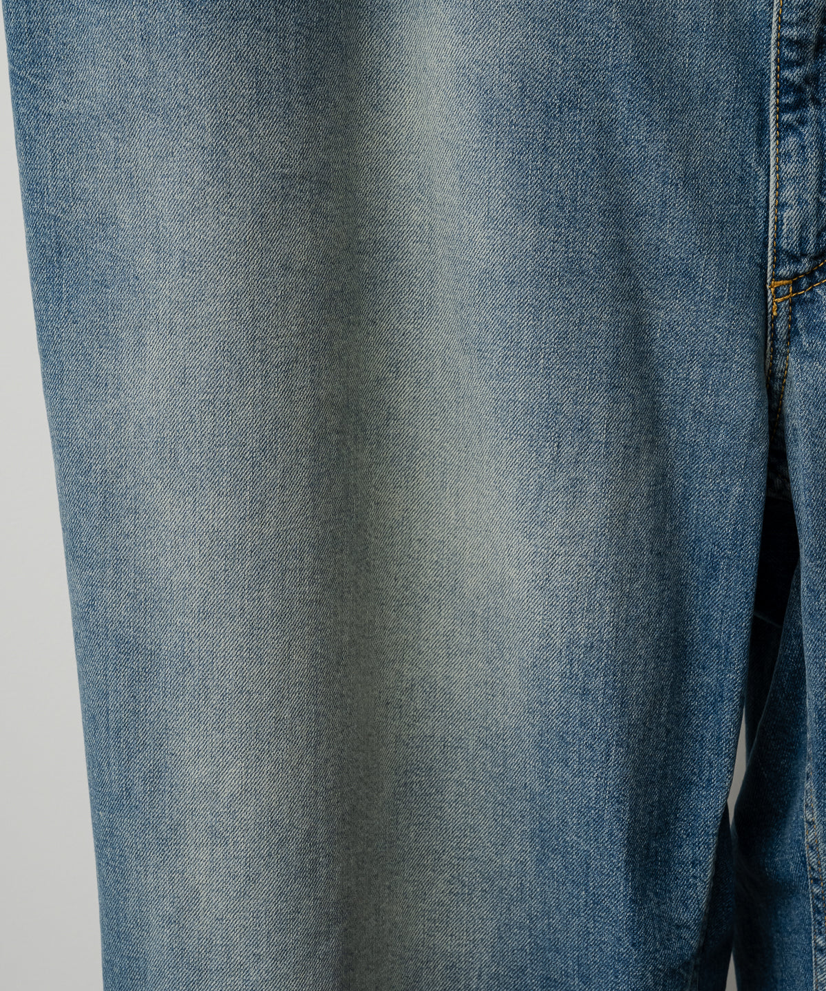 WRAP DENIM TROUSERS