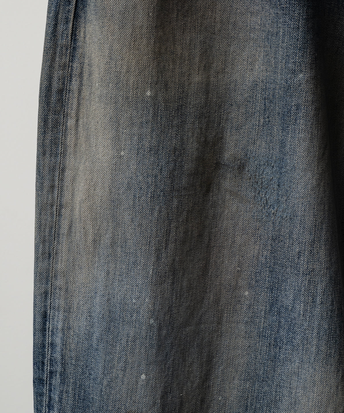 STRAIGHT WIDE DENIM PANTS