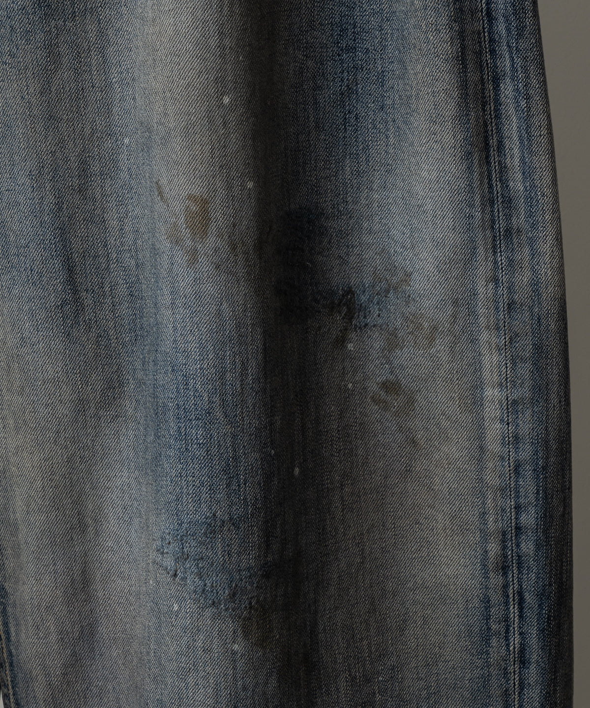 STRAIGHT WIDE DENIM PANTS