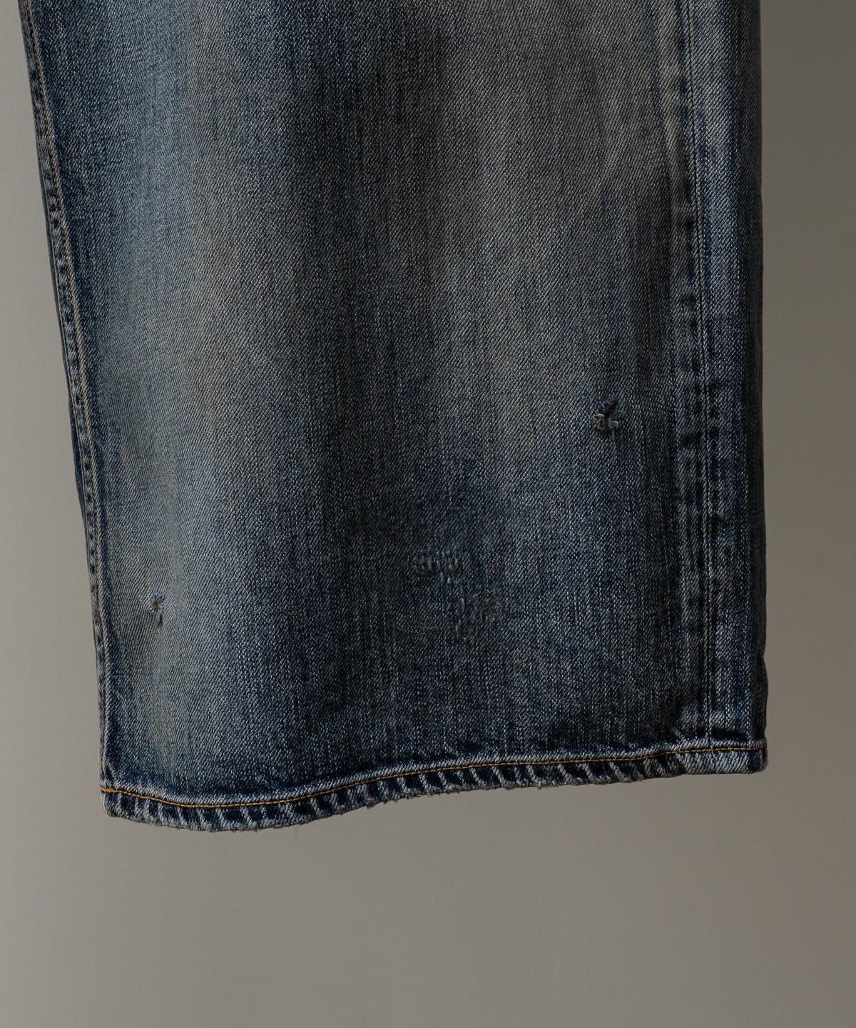 STRAIGHT WIDE DENIM PANTS