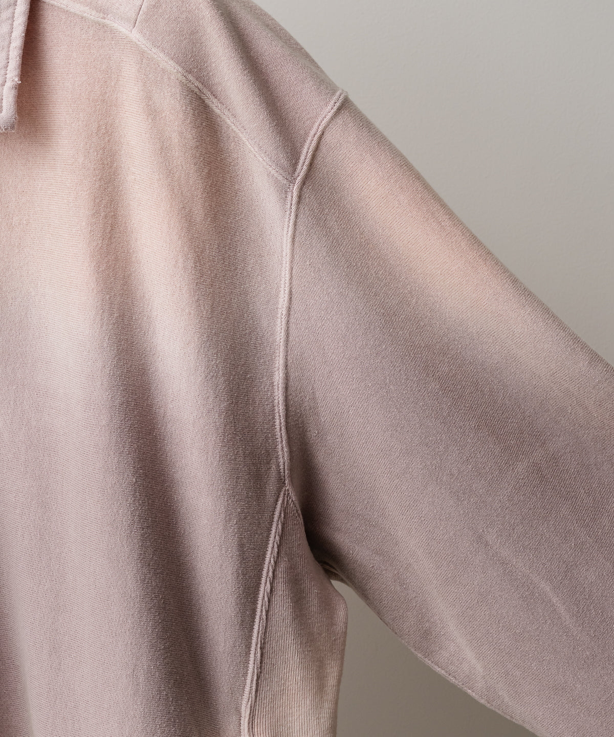 FLEECE-LINED SWEAT PULLOVER