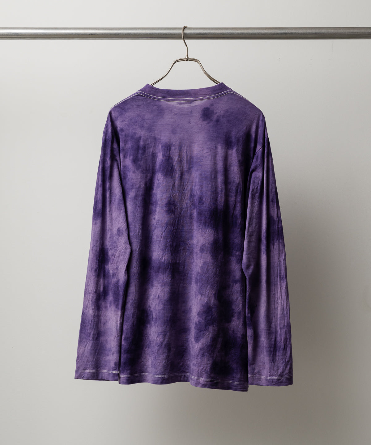 Melino Wool L/S Tee Uneven Dye