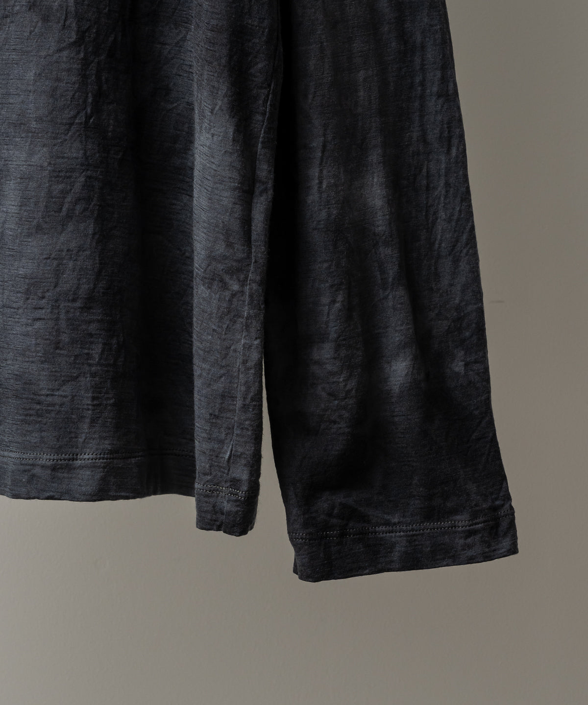 Melino Wool L/S Tee Uneven Dye