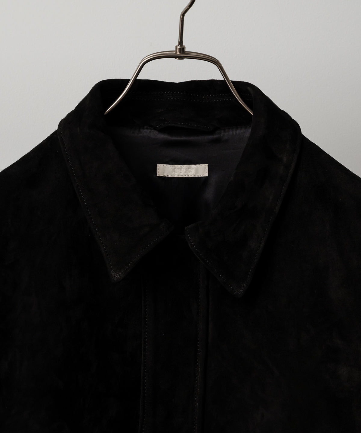 CALF SUEDE LEATHER FLIGHT JKT