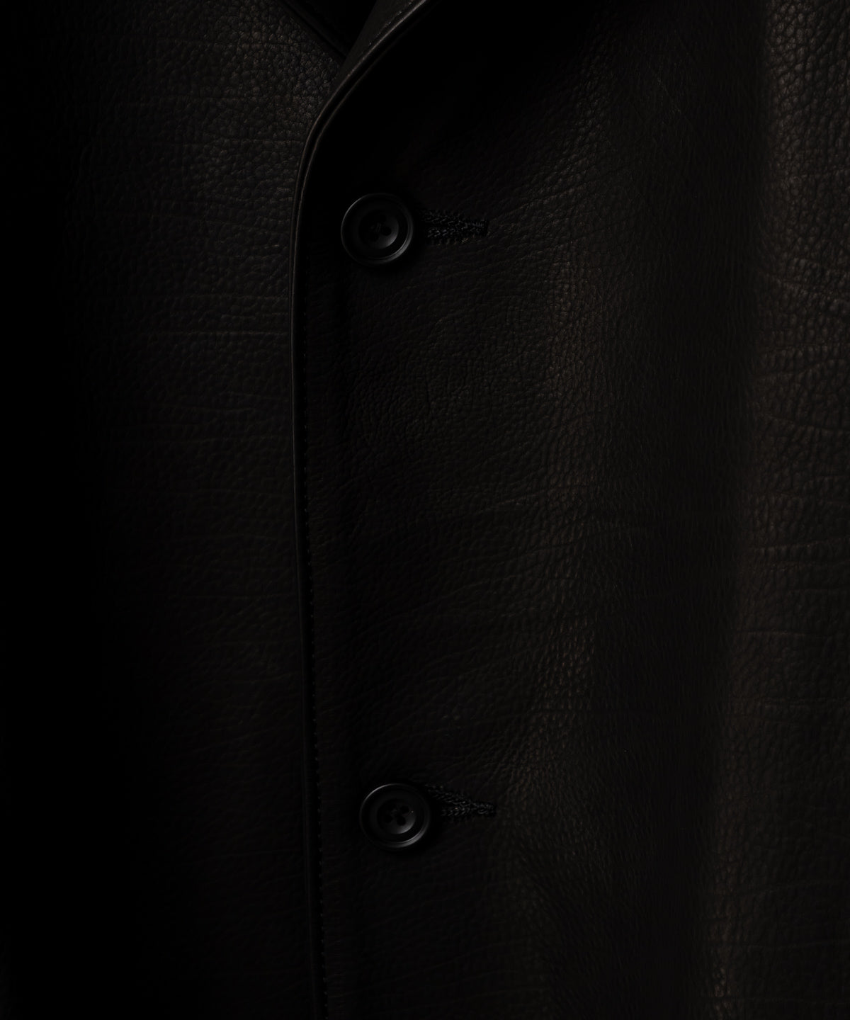 CALF LEATHER COVERALL JKT