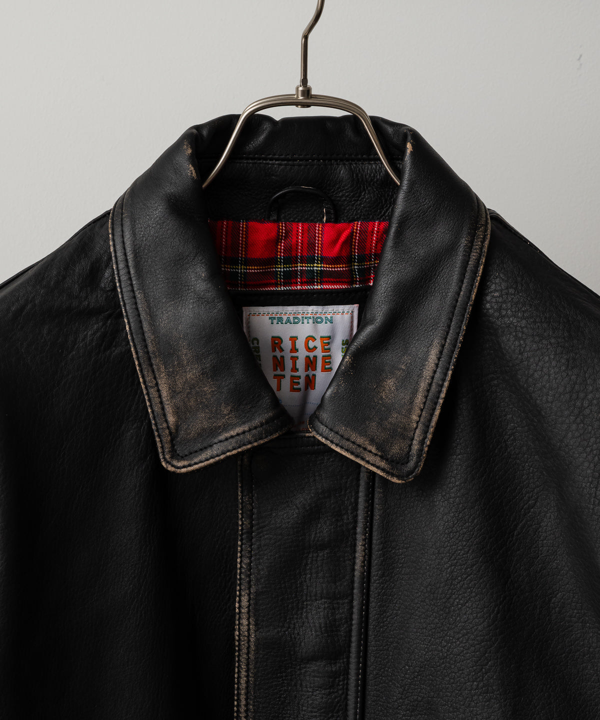 DAD`S LEATHER HALF COAT