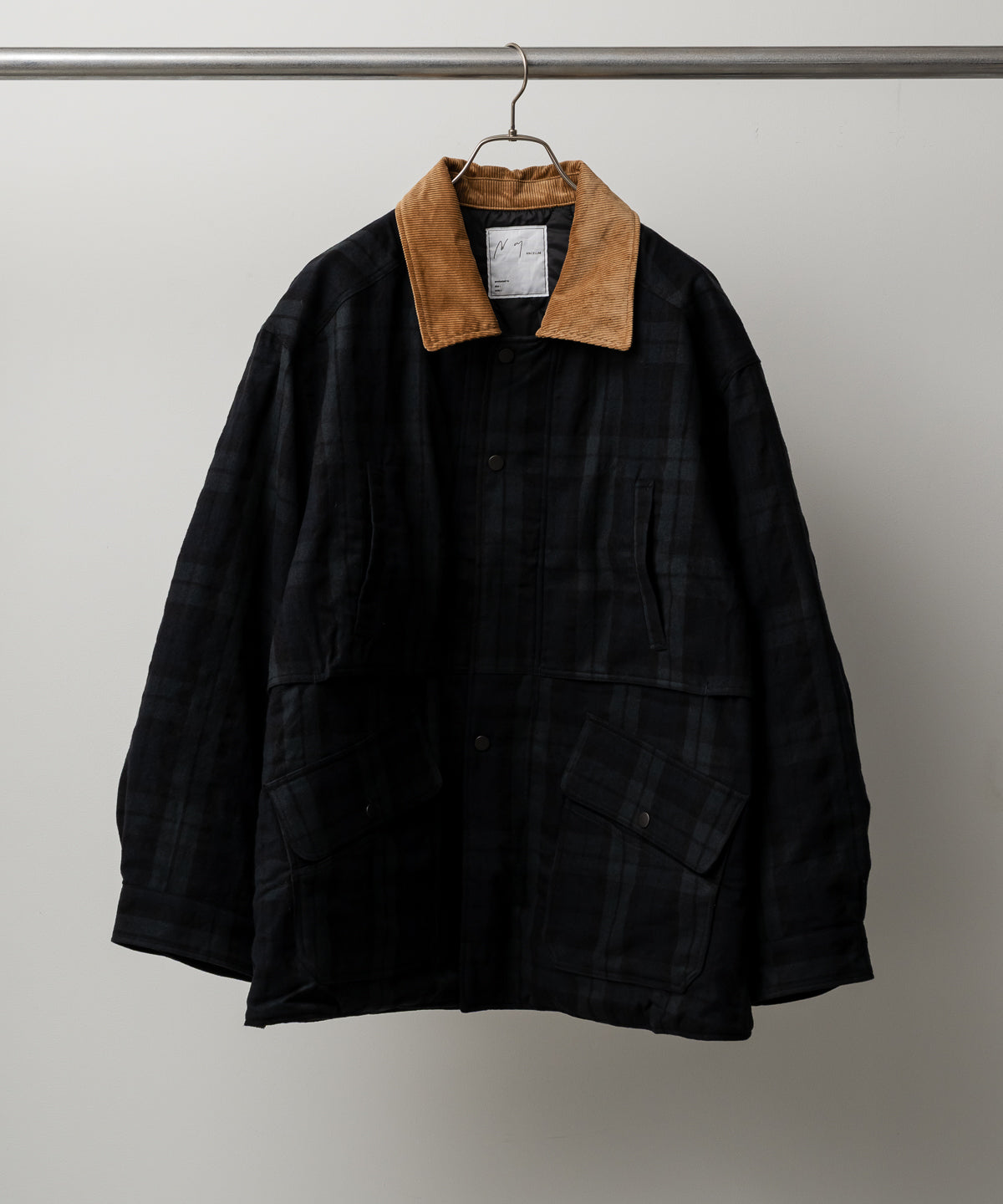 CHECK HALF JACKET