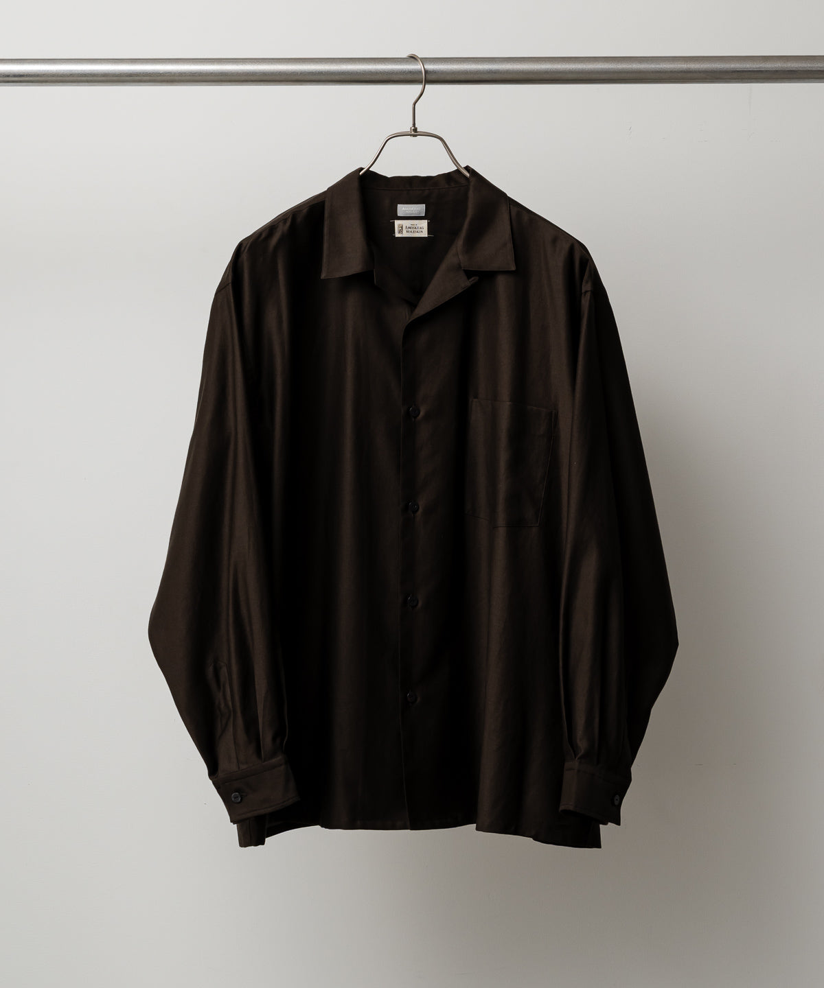 OPEN COLLAR SHIRT