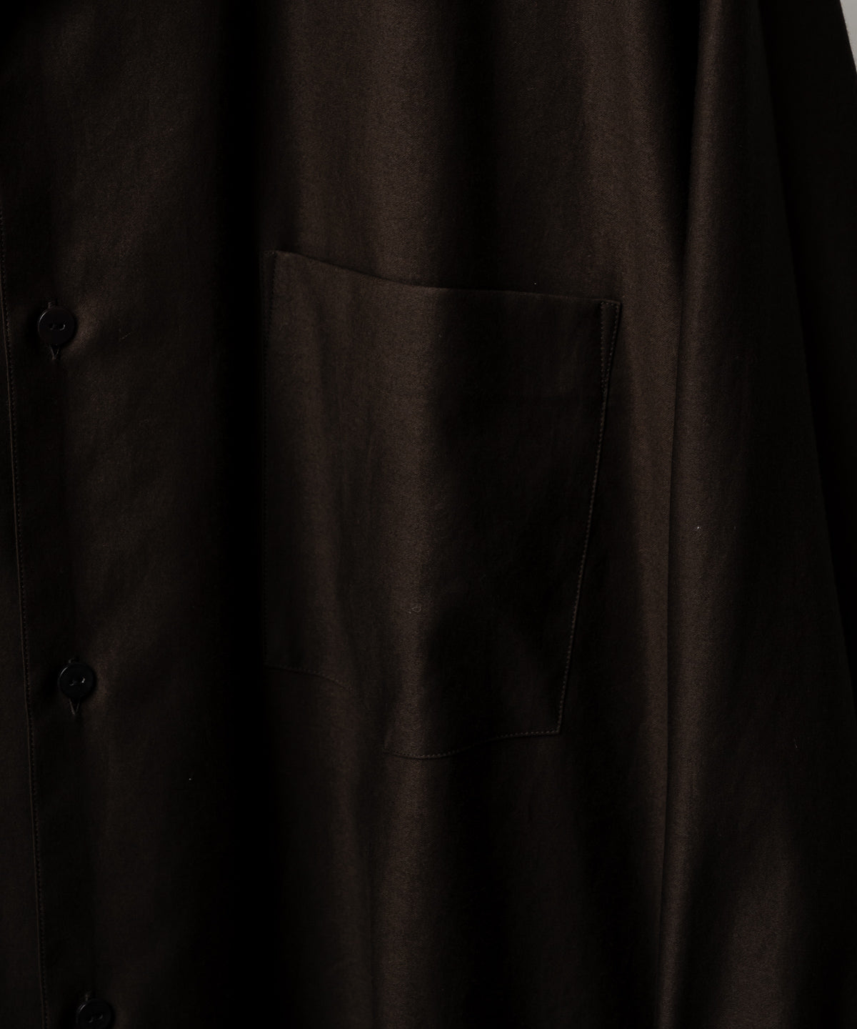 OPEN COLLAR SHIRT