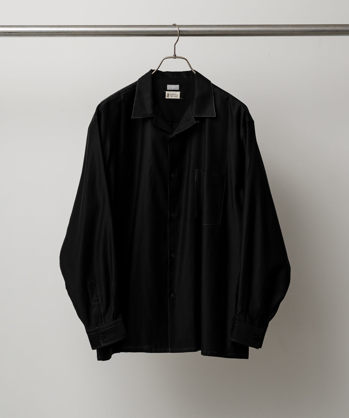 OPEN COLLAR SHIRT