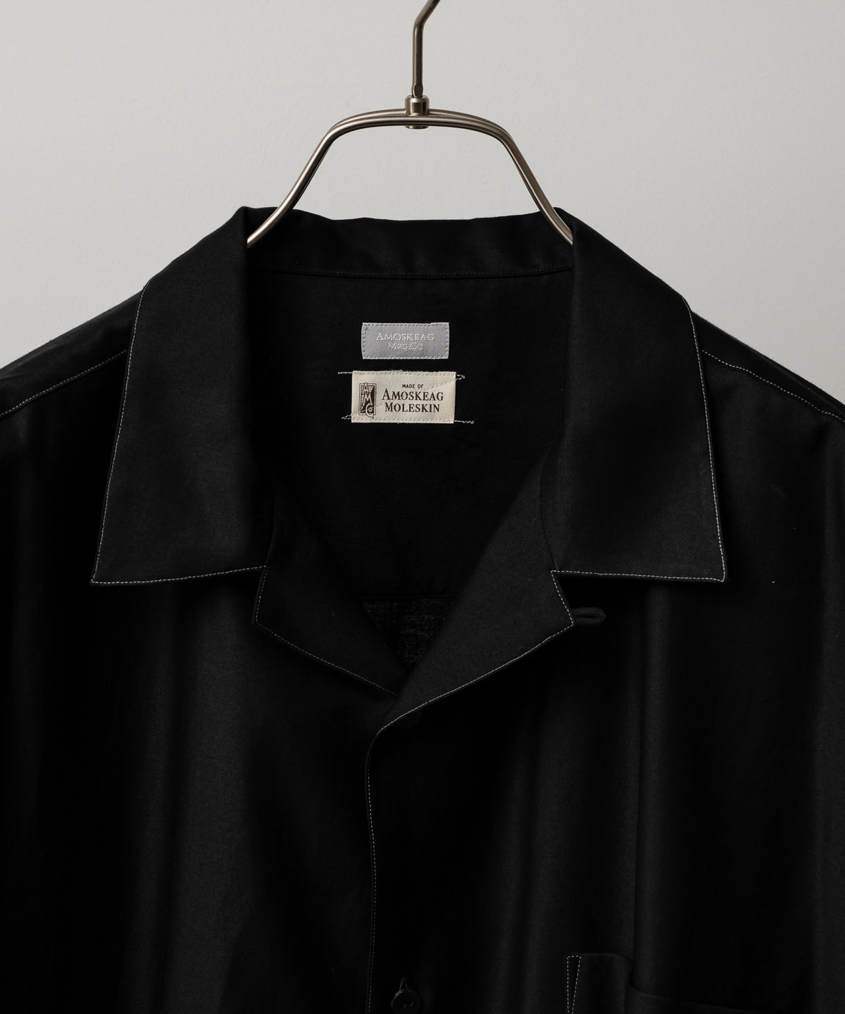 OPEN COLLAR SHIRT