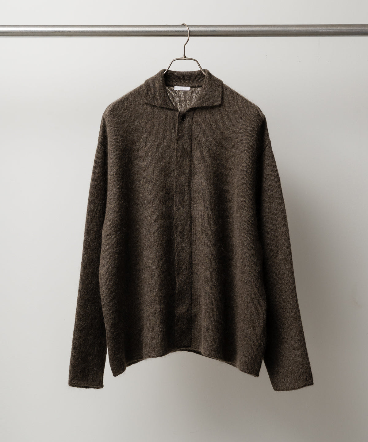 Kid Mohair Knit Shirt