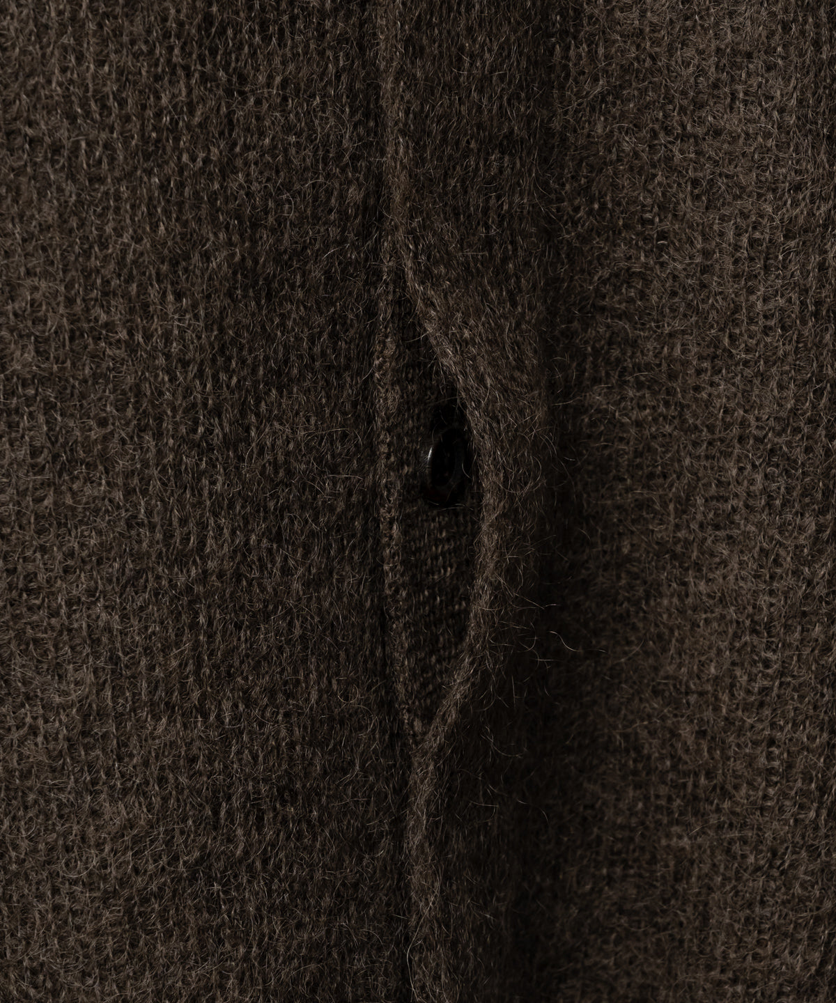 Kid Mohair Knit Shirt