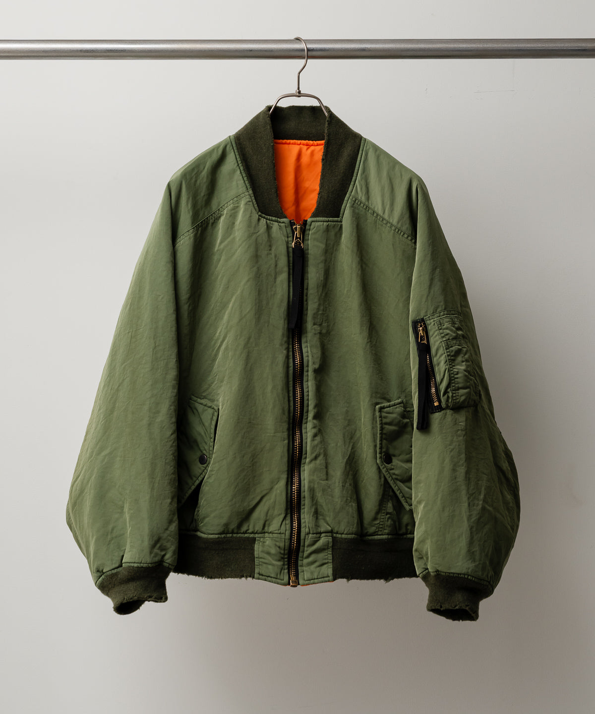 AGING BOMBER JACKET