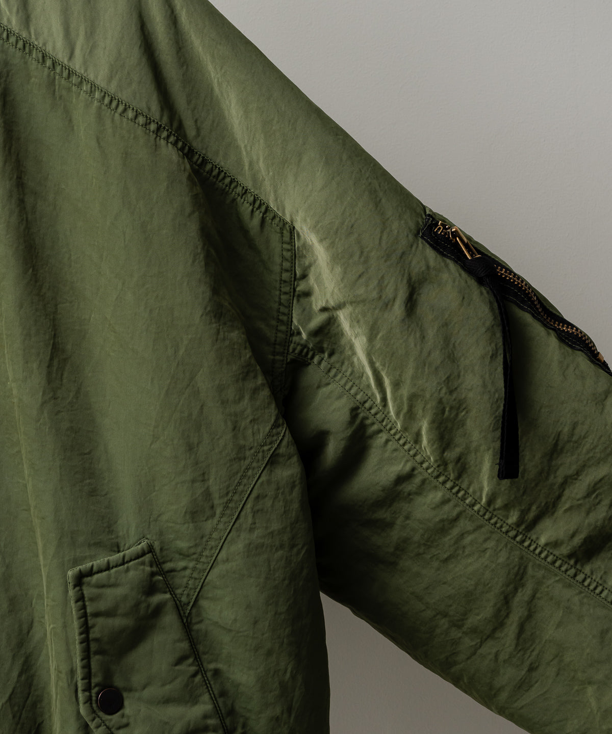 AGING BOMBER JACKET