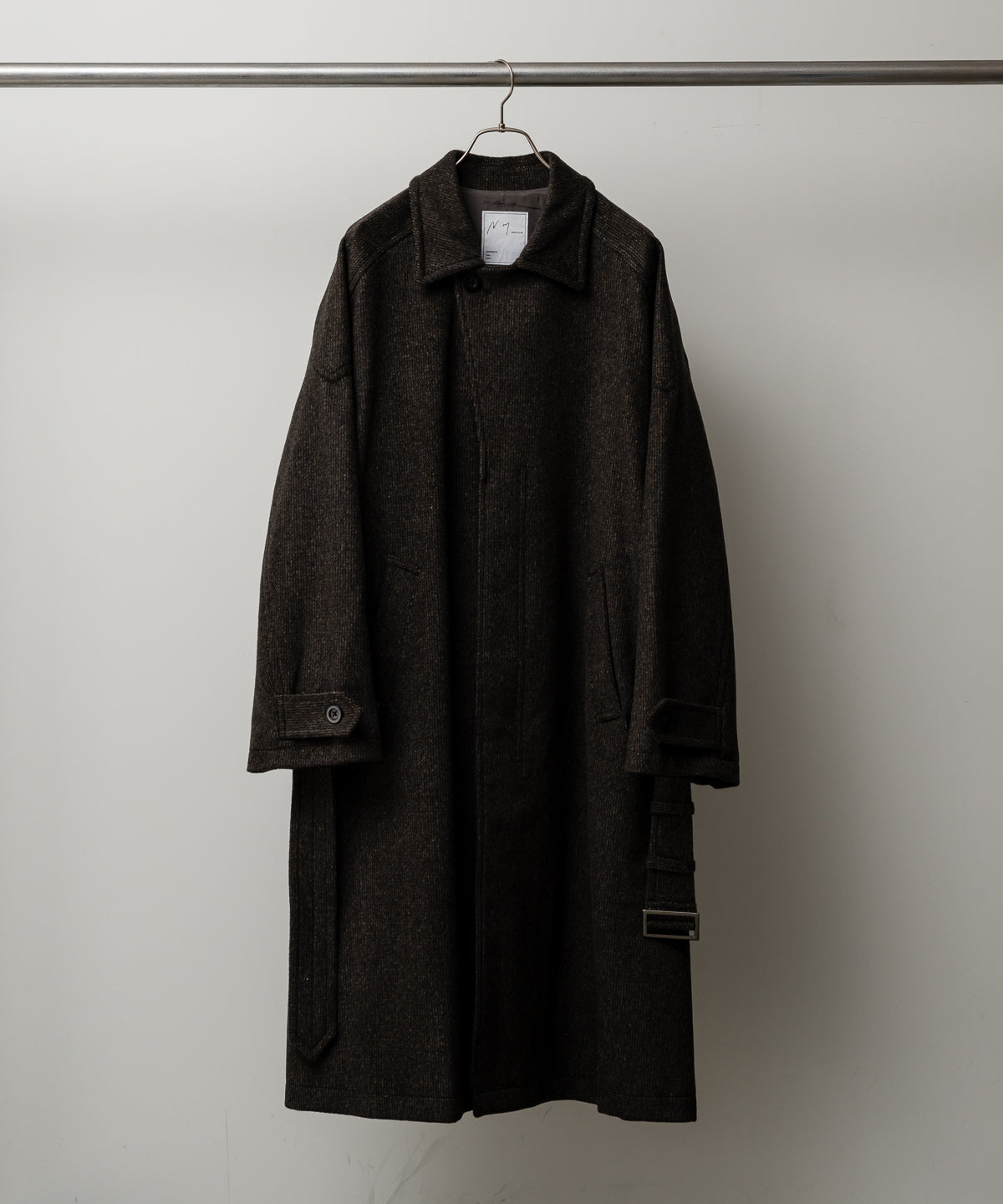 WOOL BLANKET BALMACAAN COAT