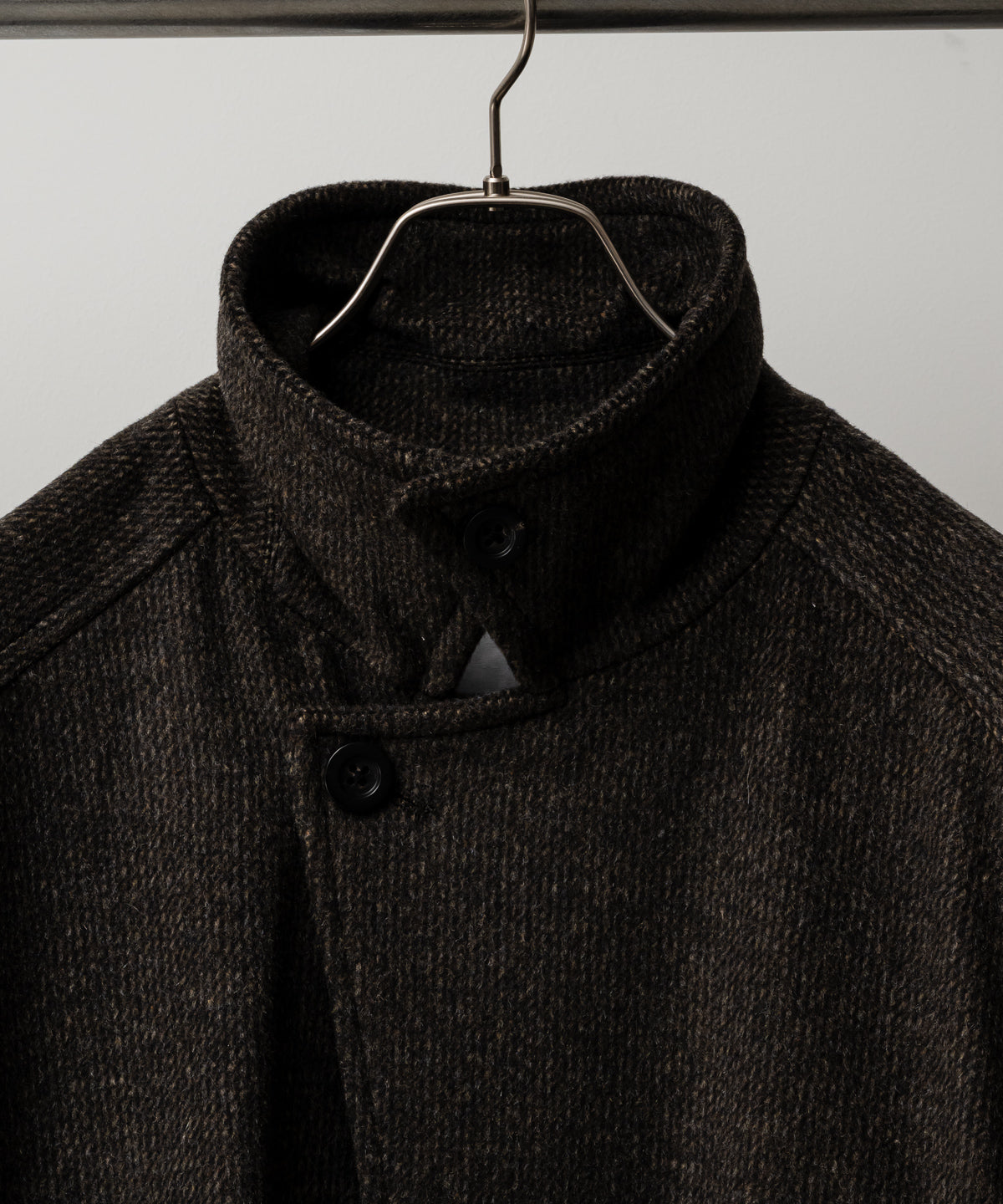 WOOL BLANKET BALMACAAN COAT