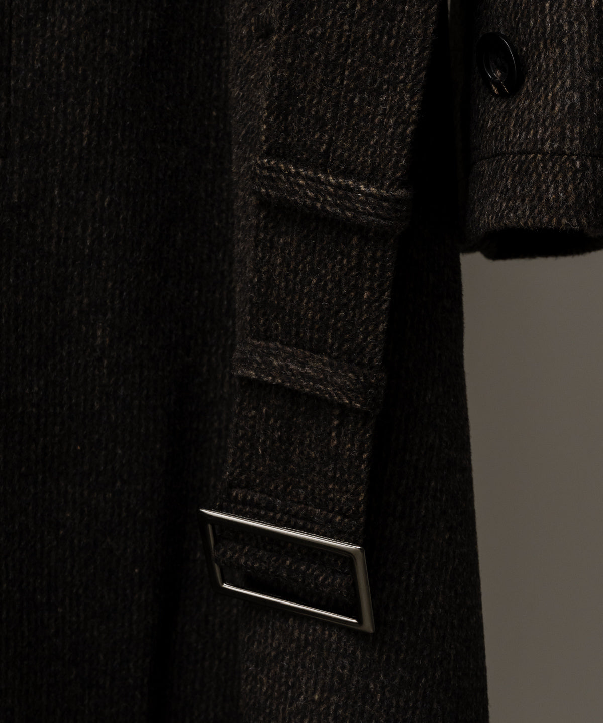 WOOL BLANKET BALMACAAN COAT