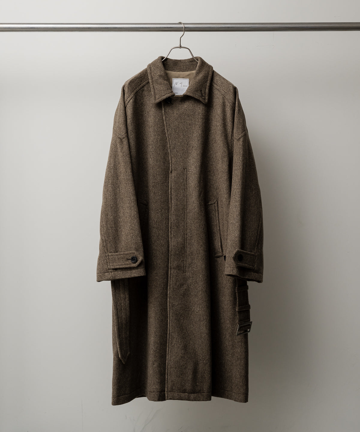 WOOL BLANKET BALMACAAN COAT