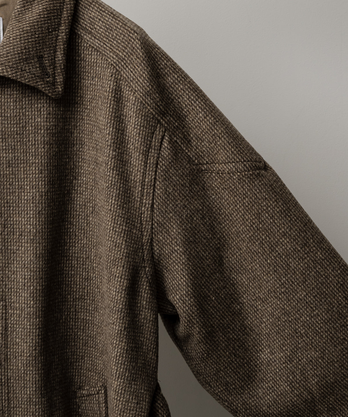 WOOL BLANKET BALMACAAN COAT