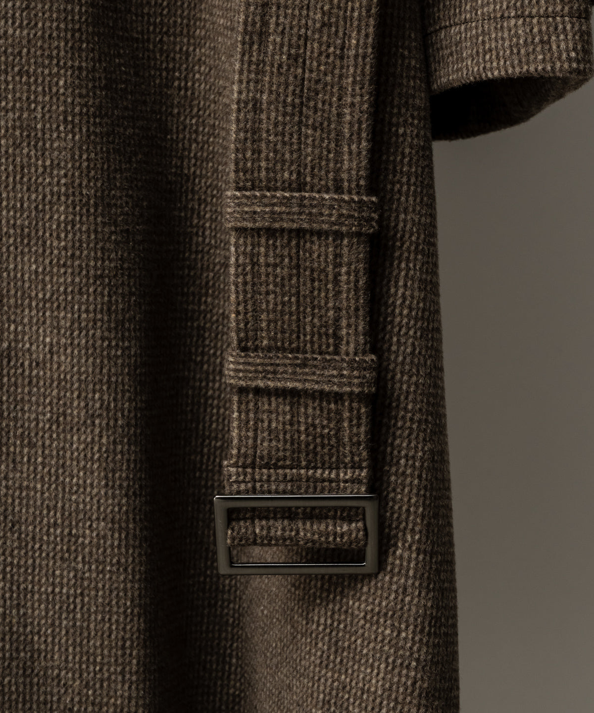 WOOL BLANKET BALMACAAN COAT