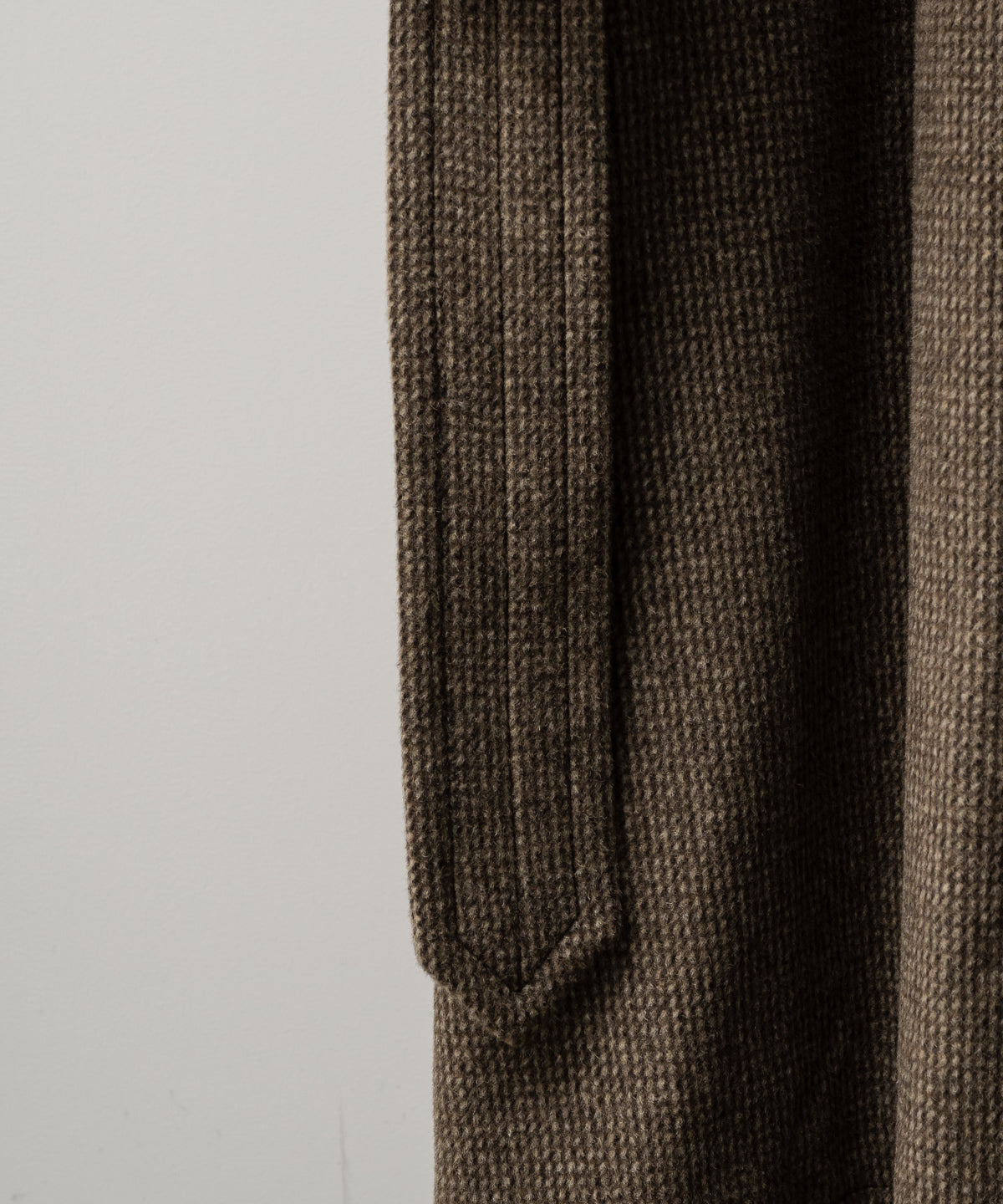 WOOL BLANKET BALMACAAN COAT