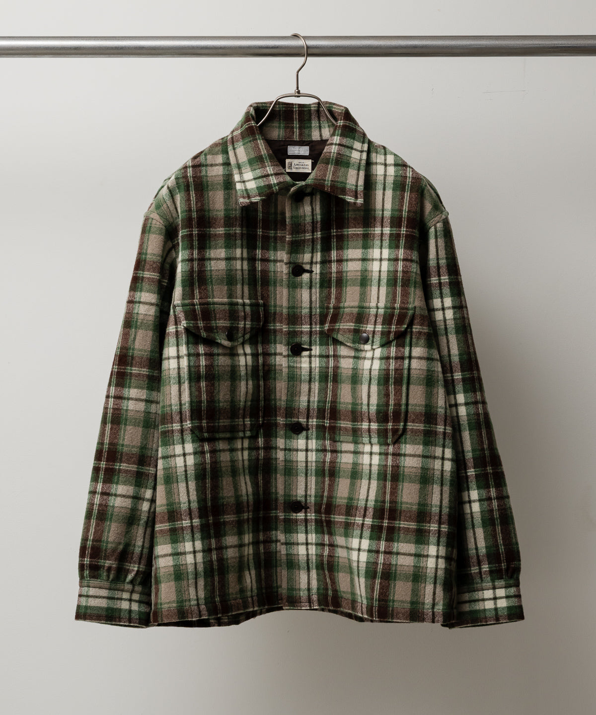 VIRGIN WOOL CPO JACKET