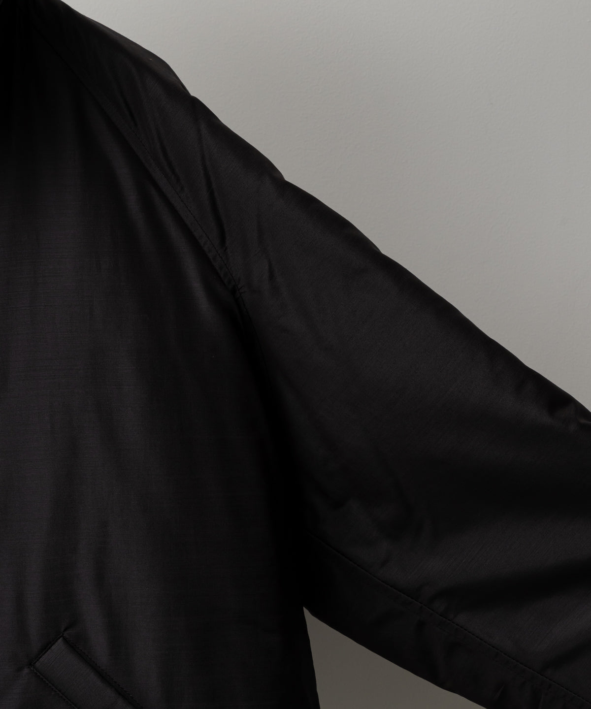 Light Wool Nylon Puffer Jacket
