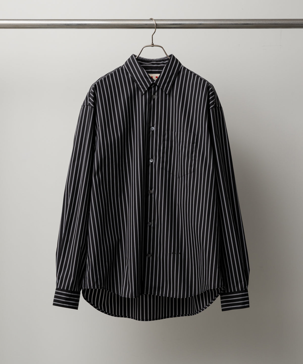 TECHNO STRIPE POPLIN SHIRT