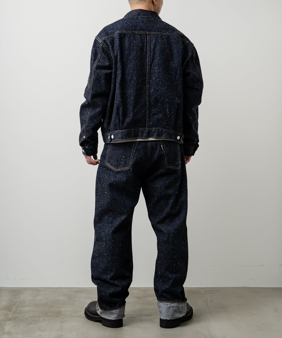 #006 LV 2ND T-BACK JACKET ONE-WASHED