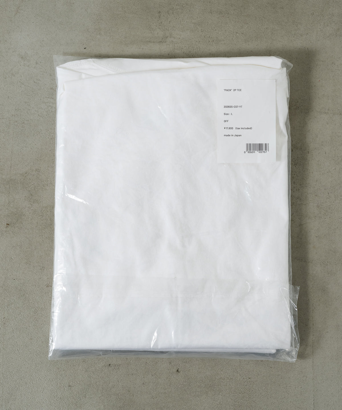 "PACK" 2P TEE