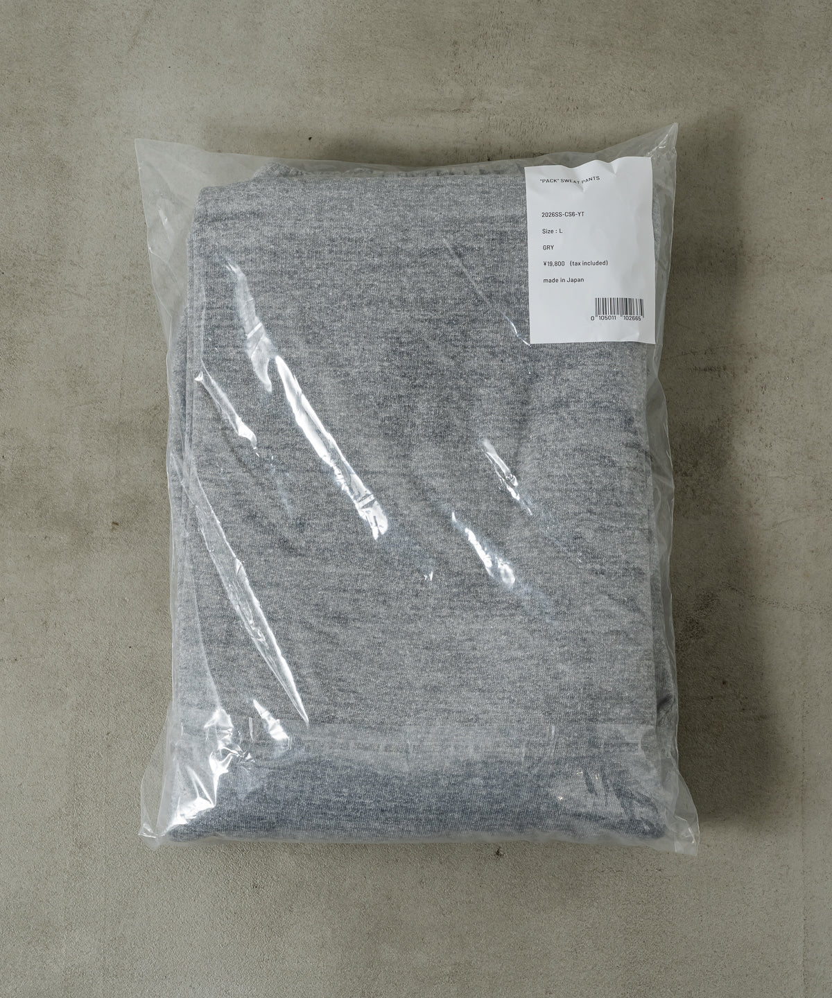 "PACK" SWEAT PANTS